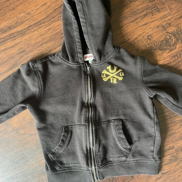 True Religion‎ Buddha Hook Up Hoodie Kids Sz 5 - Picture 7 of 7